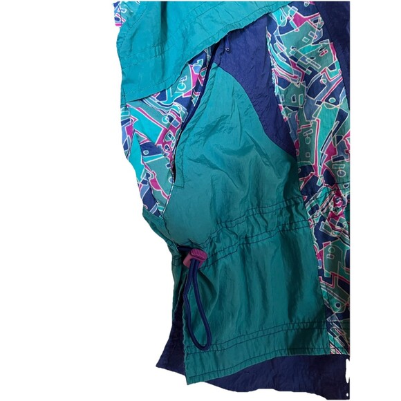 Nike Vintage 80's Jogger Leisure Track Windbreaker, Colorblock Women's SZ Medium - Picture 4 of 13